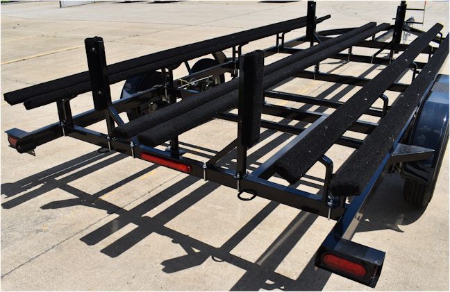 PT28THD Tandem Axle Pontoon Boat Trailer with Brakes